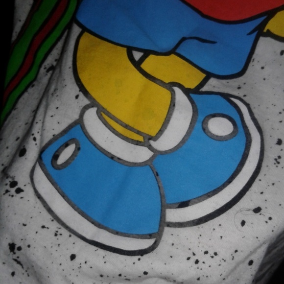 Bart Simpson Blot Tee - Picture 2 of 4